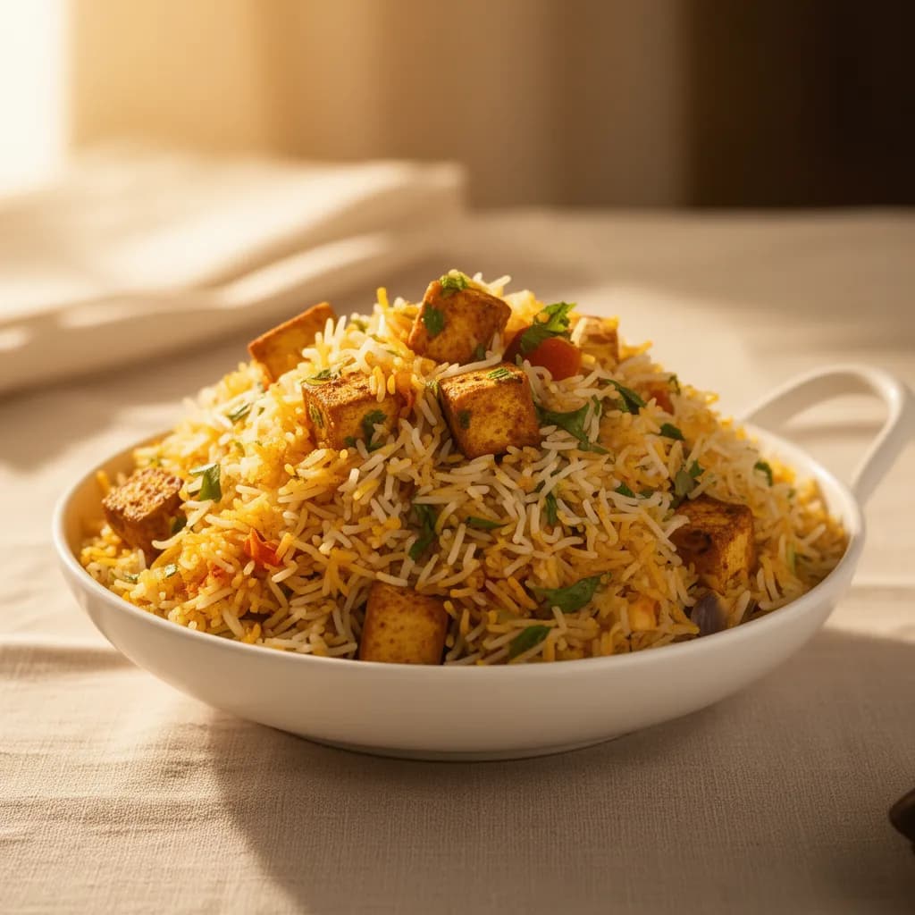 Paneer Biryani