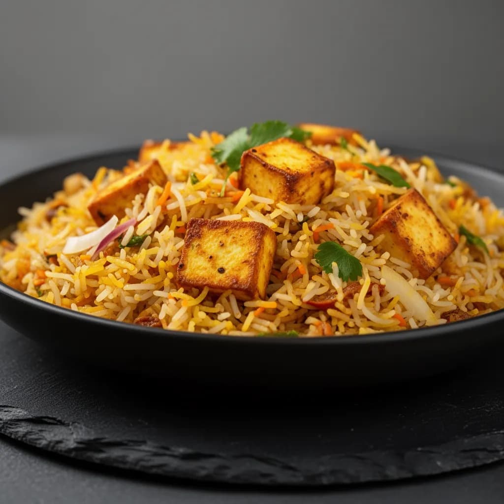 Paneer Biryani Family Pack — restaurant-quality dish photo for an online ordering menu