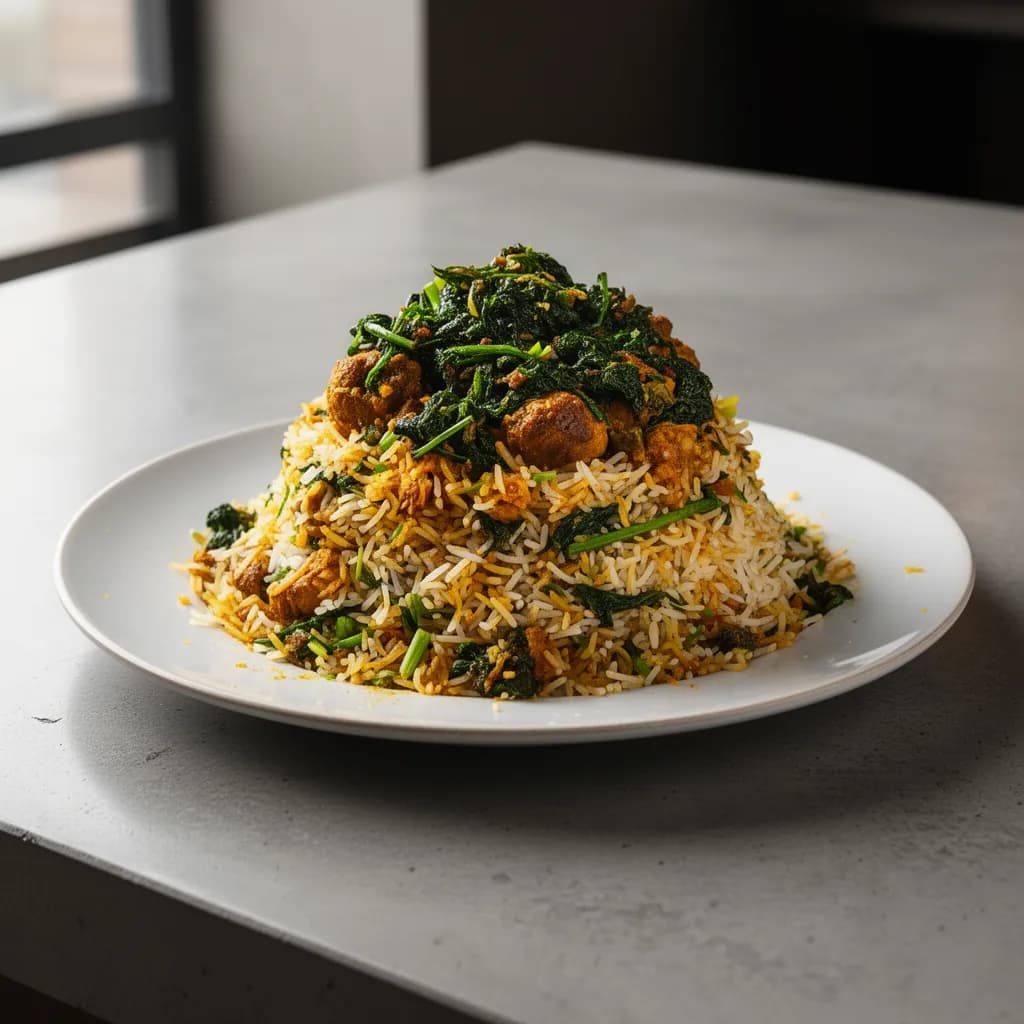 Gongura Chicken Biryani