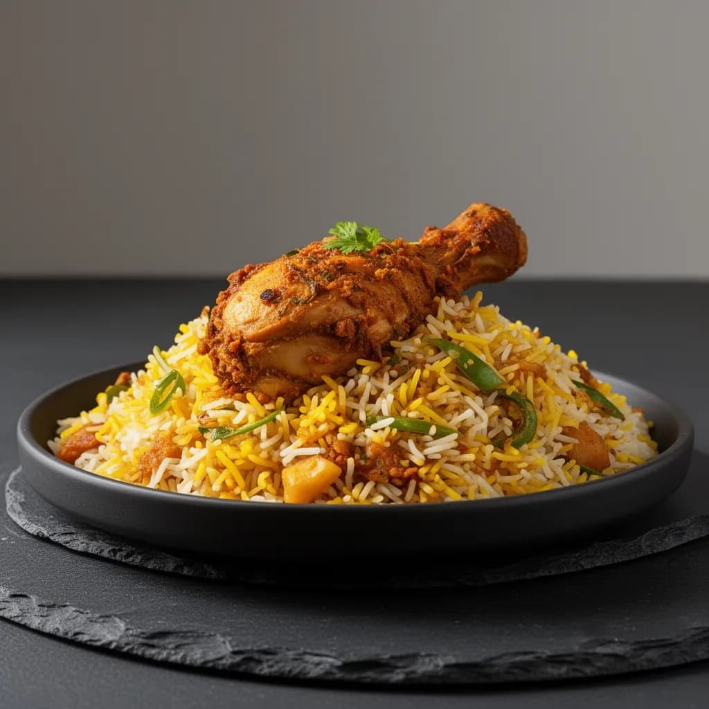 Chicken Fry Piece Biryani