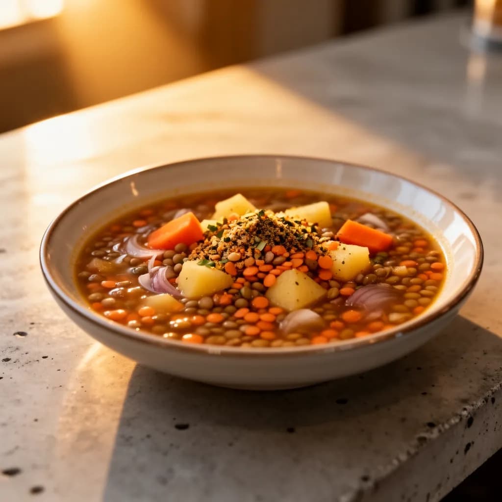 MERGIMEK (Lentil Soup)